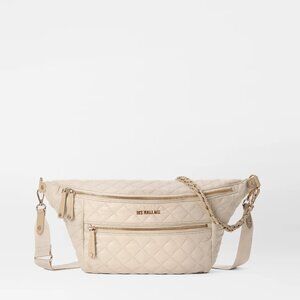 MZ Wallace - Buff Crosby Crossbody Sling Bag - New With Tags